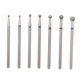 thumbnail image 1 of 7 Unids / set Brocas Eléctricas de Diamante para Uñas Fresas Rectificadoras para Pedicura Abanopi Brocas de uñas, 1 of 5