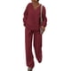 thumbnail image 1 of Conjunto Coordinado PRETTYGARDEN Sudadera Cuello V Pantalón Ancho XL, 1 of 6
