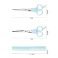 thumbnail image 2 of New Style Kit, tijeras para cortar el cabello, tijeras para adelgazar y peine, 3 piezas Vhermosa, 2 of 5
