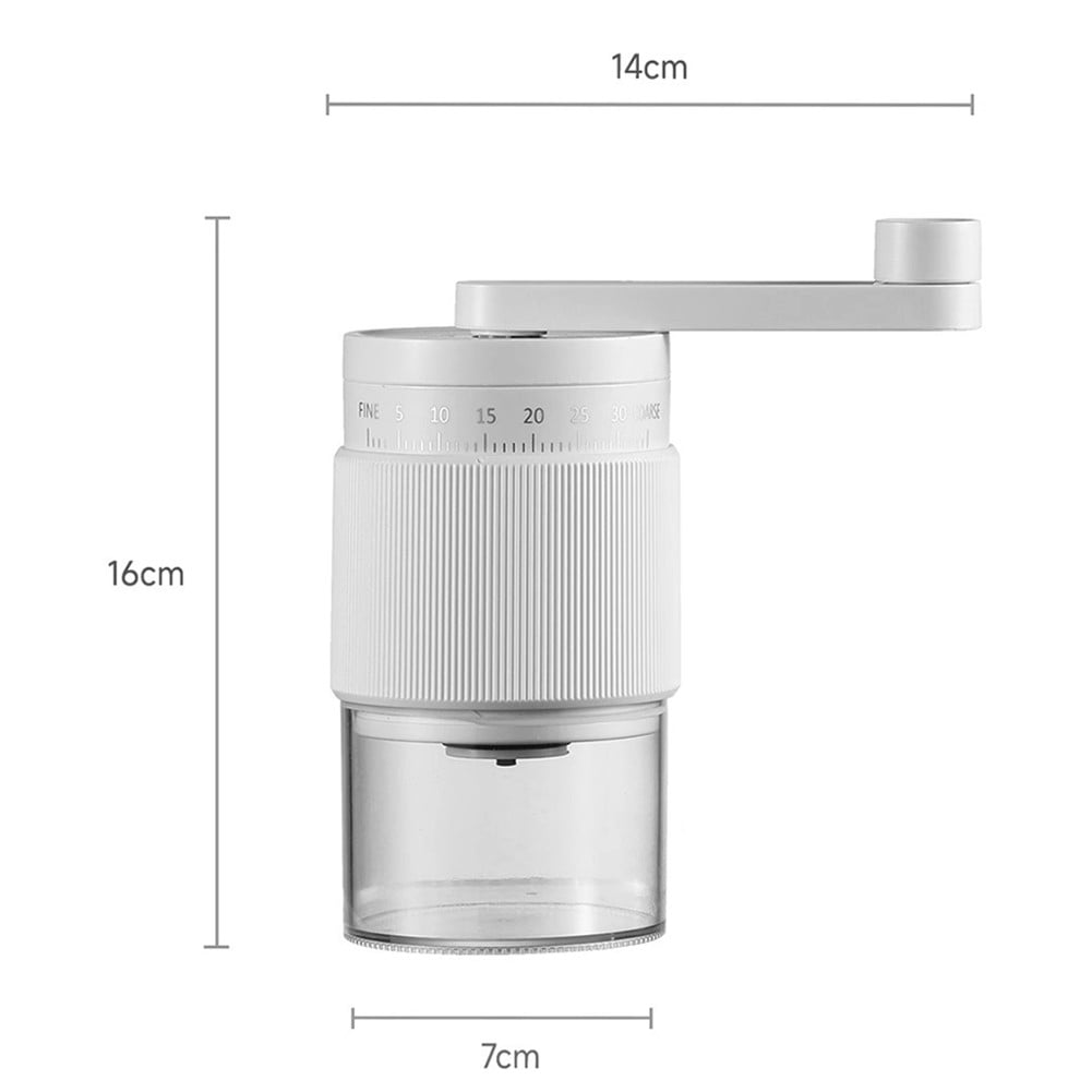 Manual Coffee Bean Grinder with 35 Settings Hand Conical Burr Coffee Grinder