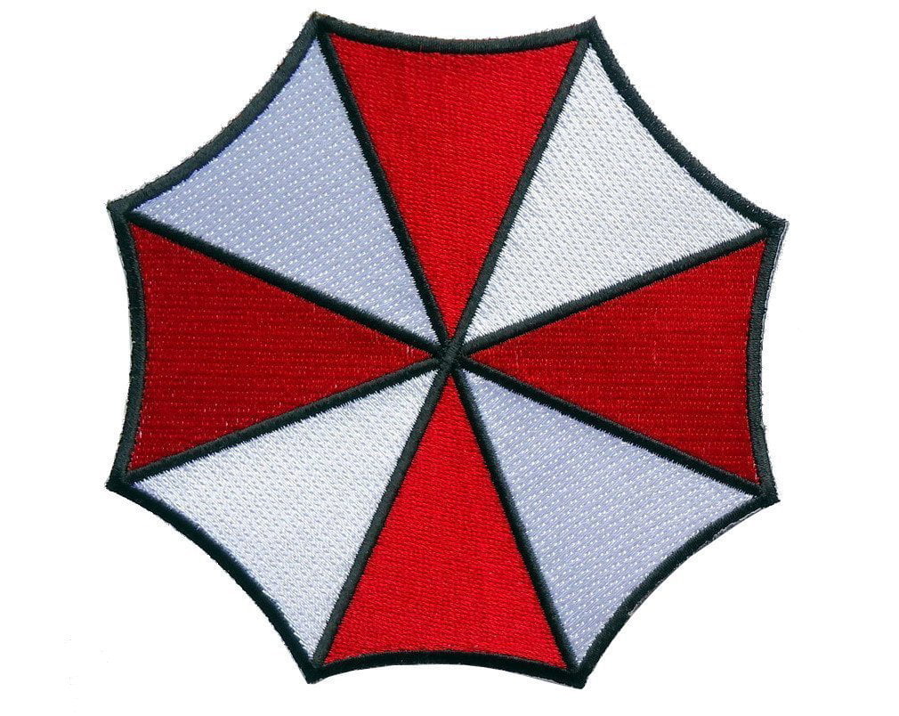 Patch  Uniform Aufnäher  neu Resident Evil Umbrella  Logo 