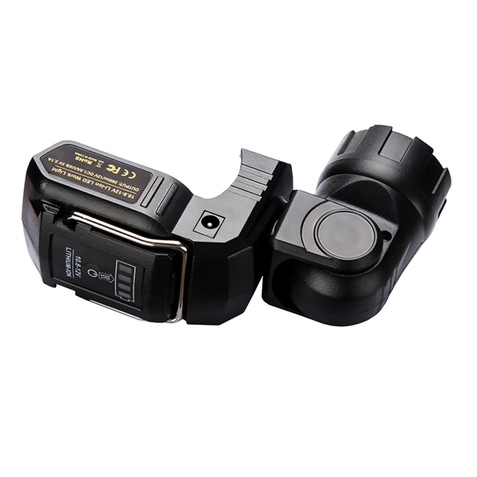 Cordless Flashlight Powered by Li-Ion Battery for DeWalt 12V MAX Li-Ion Battery, Spotlight for Outdoor, Indoor