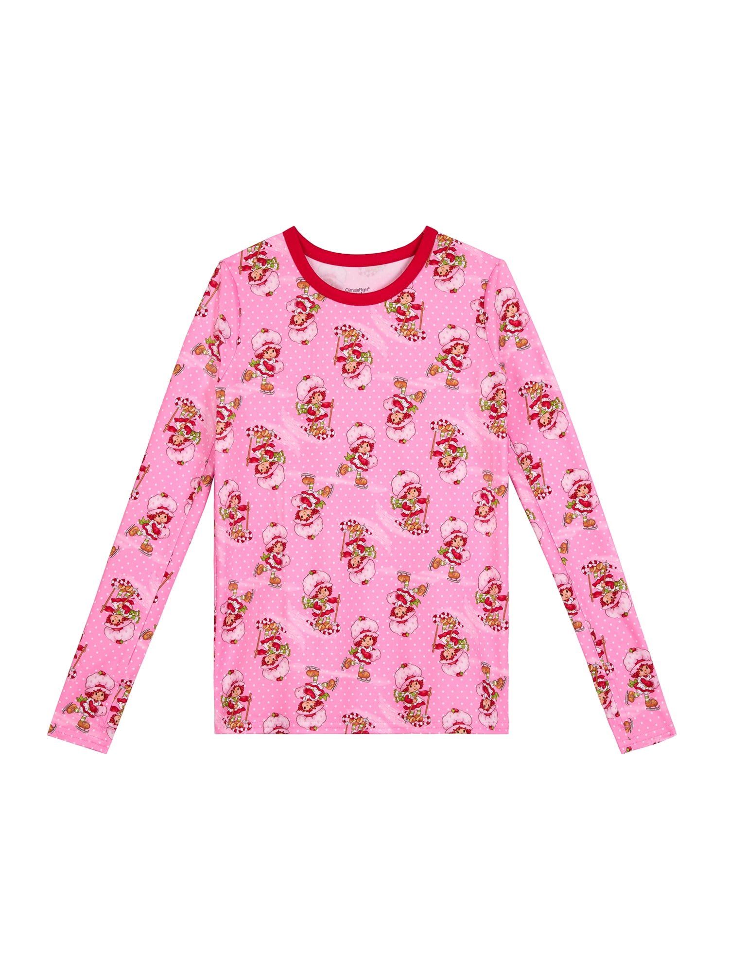 Climateright By Cuddl Duds Strawberry Short Cake Grils Thermal S_L