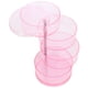 thumbnail image 5 of Organizador de joyas giratorio organizador de joyeros a prueba de polvo caja de almacenamiento de joyas portátil con plástico ABS para viajes para mujeres ANGGREK Otros, 5 of 8
