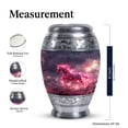 thumbnail image 2 of Neon Mythos Large Urns For Human Ashes Adult Male - Urns For Ashes Adult Male & Female - Large Urns For Human Ashes - Memorial Urns For Human Ashes Included Velvet Bag (Size -10inch), 2 of 5