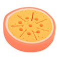 thumbnail image 3 of Cepillo de limpieza con esponja en forma de fruta para cocina y baño naranja, 3 of 8