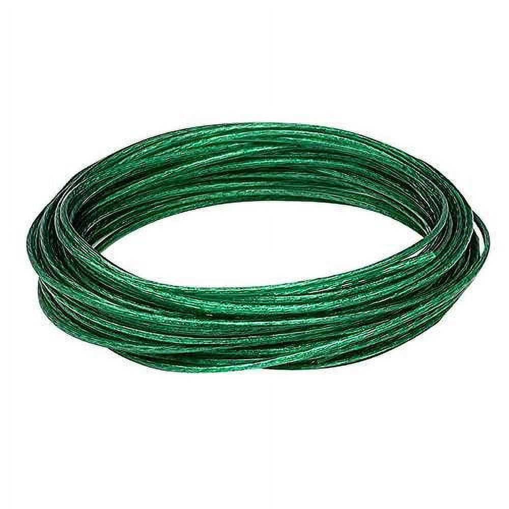 SecureLine 50 foot Green Vinyl Coated Wire Clothes Line