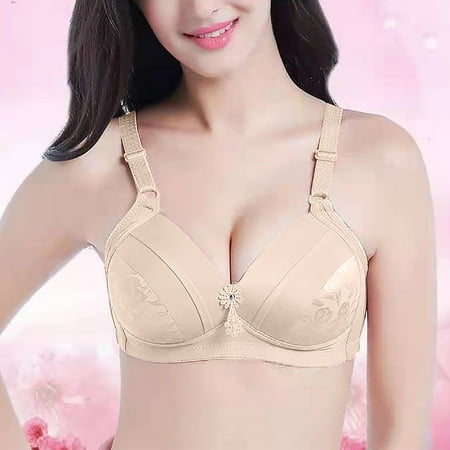 

〖TOTO〗Bras For Women Steel Ring Thin Women Bra Breathable Gathers Underwear Comfort Bra