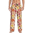 thumbnail image 2 of Kdxio Donut Print Men's Sleep Pajama Pant Lounge Pants with Pockets, 2 of 8