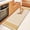Box Mustard, variant on Premium Woven Cotton Anti Fatigue Kitchen Runner Mat 18x48 Inch, Cushioned Non Slip Kitchen Floor Rug for Home Laundry Office