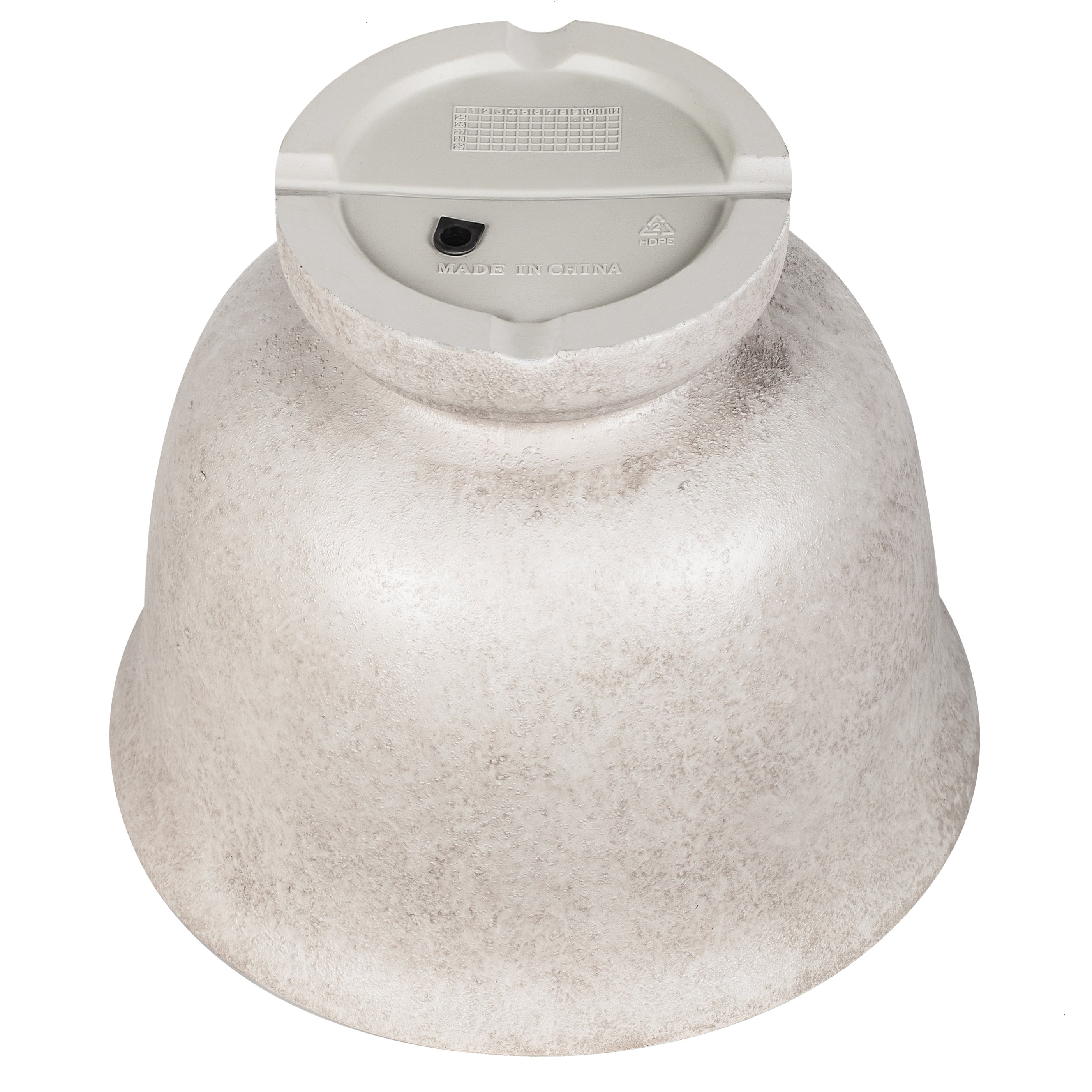 Better Homes & Gardens 20 inch Carmen Urn Planter, Gypsum with Modern Design for Indoor Outdoor Plant