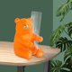 thumbnail image 5 of Florero pequeño con de animales, , jarrón , para pntas hidropónicas, accesorio de decoración para io naranja perfecl Jardinera de flores, 5 of 8