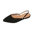 thumbnail image 2 of Wowcloth Women's Casual Sandals – Comfortable Backless Slip-On with Single Buckle and Pointed Toe for Elegant Versatile All-Season Wear, 2 of 9
