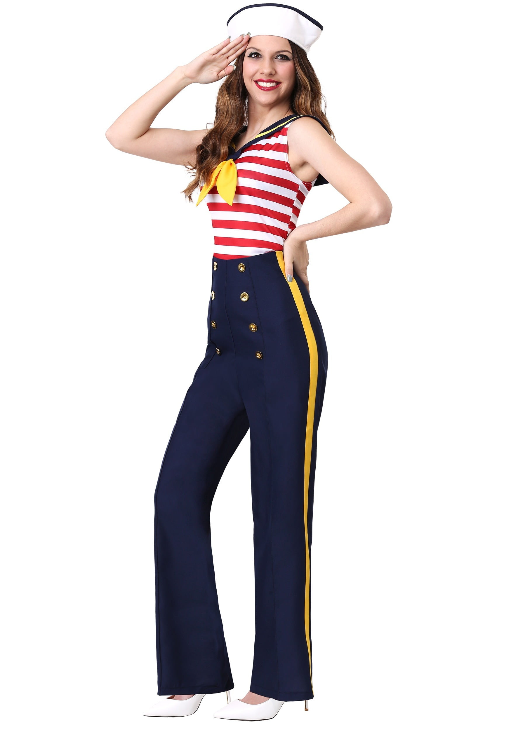 Women's Perfect Pin Up Sailor Costume - Walmart.com - Walmart.com