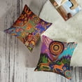 thumbnail image 3 of Juego de 4 fundas de almohada Sanwarm Home Decor, 45 x 45 cm, lino y algodón, 3 of 6
