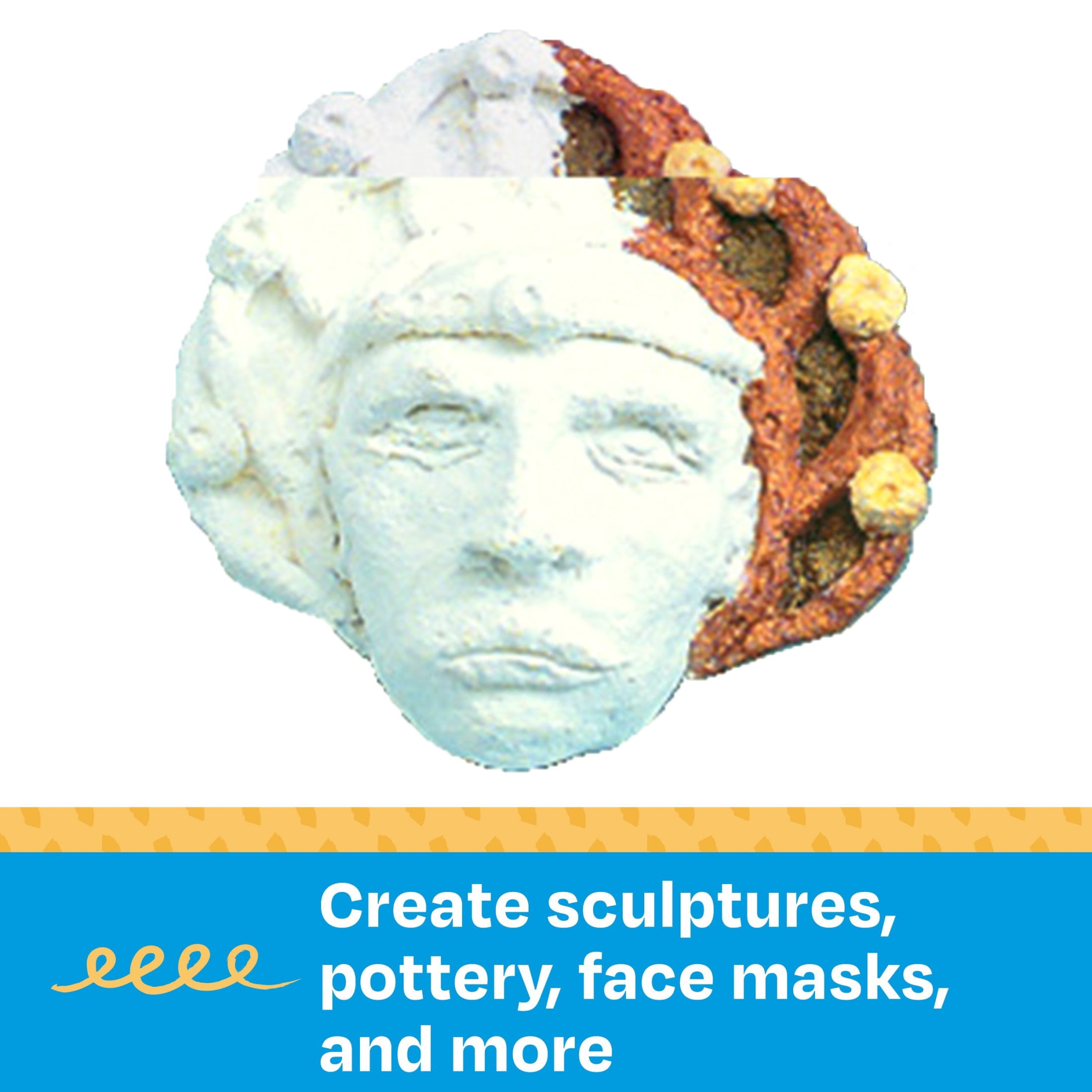 Sax Non-Toxic Ultra Mache - 24 Lbs. - White