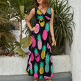 thumbnail image 4 of Flamingo Pattern Sleeveless Dress Female Clothing Dress Women Summer 2025 Dress, 4 of 7