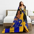 thumbnail image 4 of Sigma Gamma Rho Blanket Sigma Gamma Rho Sorority Paraphernalia Gifts for Women Lightweight Flannel Throw Blankets 1922 Poodle Gifts, 4 of 6
