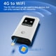 thumbnail image 4 of Enrutador LTE 4G, Módem Portátil Inalámbrico Wi-Fi, Minipunto de Acceso para Exteriores, MiFi de Bolsillo de 150 Mbps, Ranura para Tarjeta SIM, Batería Externa de Respaldo., 4 of 5