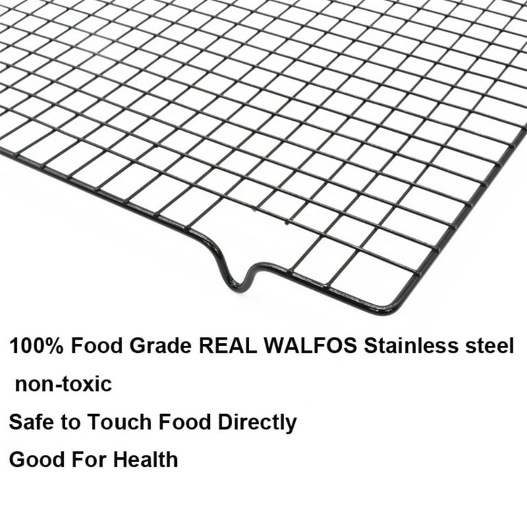 Fridja Bake Set, Cookie Pan with Metal Cooling Grid Set, Stainless Steel Baking  Sheet with Cooling Grid, 9 x 12 