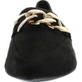 thumbnail image 3 of Steve Madden Famed Pointed Closed Toe Slip-On Loafer Flat Black Suede (Black Suede, 7), 3 of 3