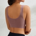 thumbnail image 5 of Women's Seamless Wireless Push Up Bra with Support,No Underwire T-Shirt Bralette for Sports and Daily Pink M, 5 of 5