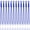 Blue, variant on 12pcs 10 Inch Paracord Keychain Strings for Bead DIY, Braided Rope Bag Charm Lanyard Strap, Blank Beadable Key Cord for Handbag Charms Making, Multiple Colors Available