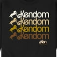 thumbnail image 3 of Barbie The Movie - Kendom Western Repeat - Men's Crew Neck Fleece Pullover, 3 of 5