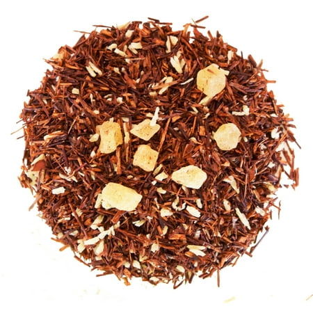 - Pineapple Coconut Rooibos Tea - Red Tea - 100% Natural - Decaffeinated - Loose Leaf Tea - 2oz