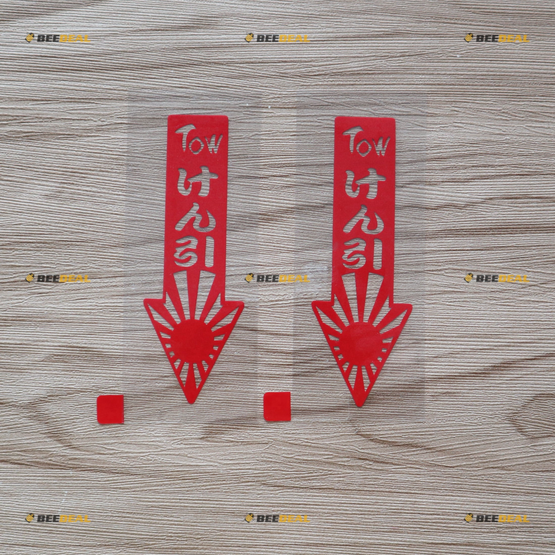 Xotic Tech OSAKA-KANJO-PERFORMANCE Letter Decal Rising Sun JDM