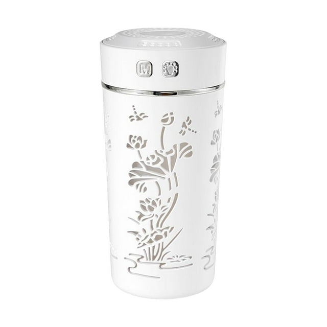 Humidificador de aire Zulema 260ml Difusor Lámpara de luz nocturna
