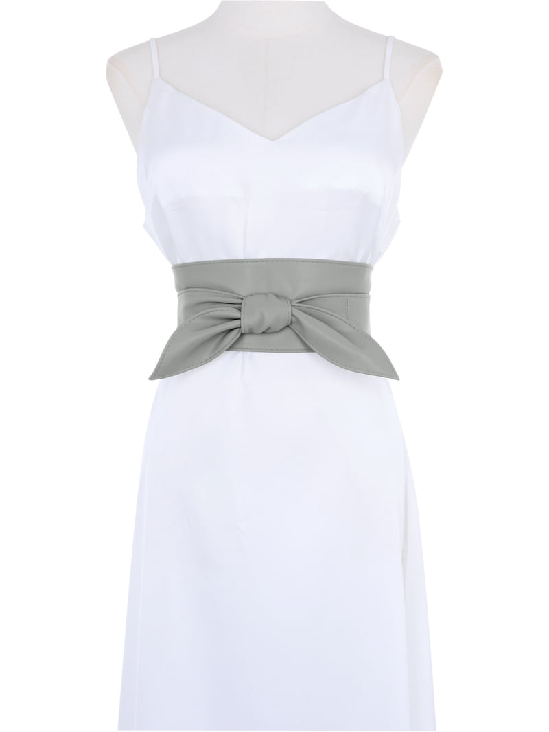 INSPIRE CHIC Womens Plus Size Obi Belts, Bowknot Self-Tie  display picture 3