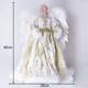thumbnail image 1 of Figura de ángel de juguete, adornos navideños, manualidades con alas, decoraciones navideñas para el hogar, regalo festivo de cumpleaños para niños, decoración 2024, 1 of 5