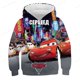 thumbnail image 1 of Sudadera con capucha de primavera y otoño para niños de Disney, abrigo de bebé, ropa de animación de moda, coche de dibujos animados Mcqueen110 heqiyong CONDUJO, 1 of 2