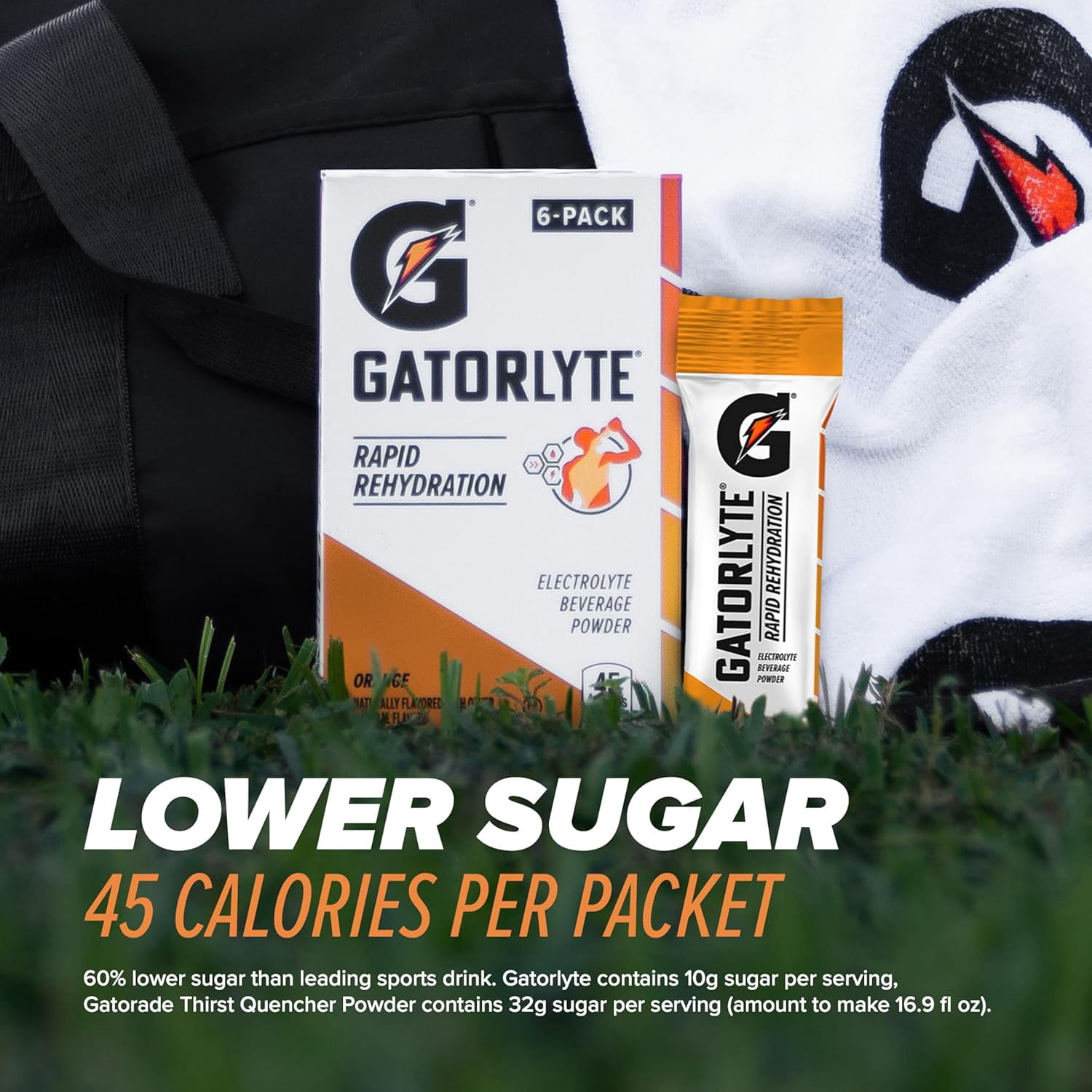 Wilson x Gatorade Basketball Court Essentials Kit - Includes Wilson NBA DRV Ball Pump Kit, Eye Black Stick, and Gatorlyte Watermelon Electrolyte Powder