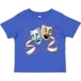 thumbnail image 3 of Inktastic Tragedy and Comedy Stage Masks Boys or Girls Toddler T-Shirt, 3 of 5