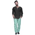 thumbnail image 2 of Atasi Dupion Adjustable Solid Readymade Pajama Ethnic Wear Mens Bottom Pant, 2 of 5