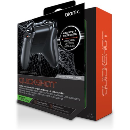 BIONIK BNK-9011 QUICKSHOT XBOX ONE Custom Controller Grip Black