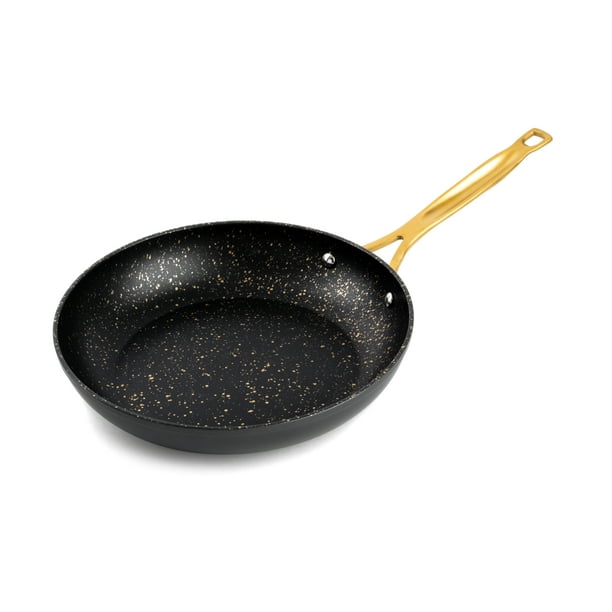 Thyme & Table Nonstick Black and Gold Speckled 11" Fry Pan