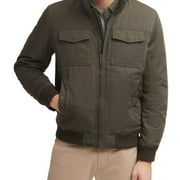 Men's Dockers® 2-Pocket Bomber Jacket Color: Army Green Size: XXL
