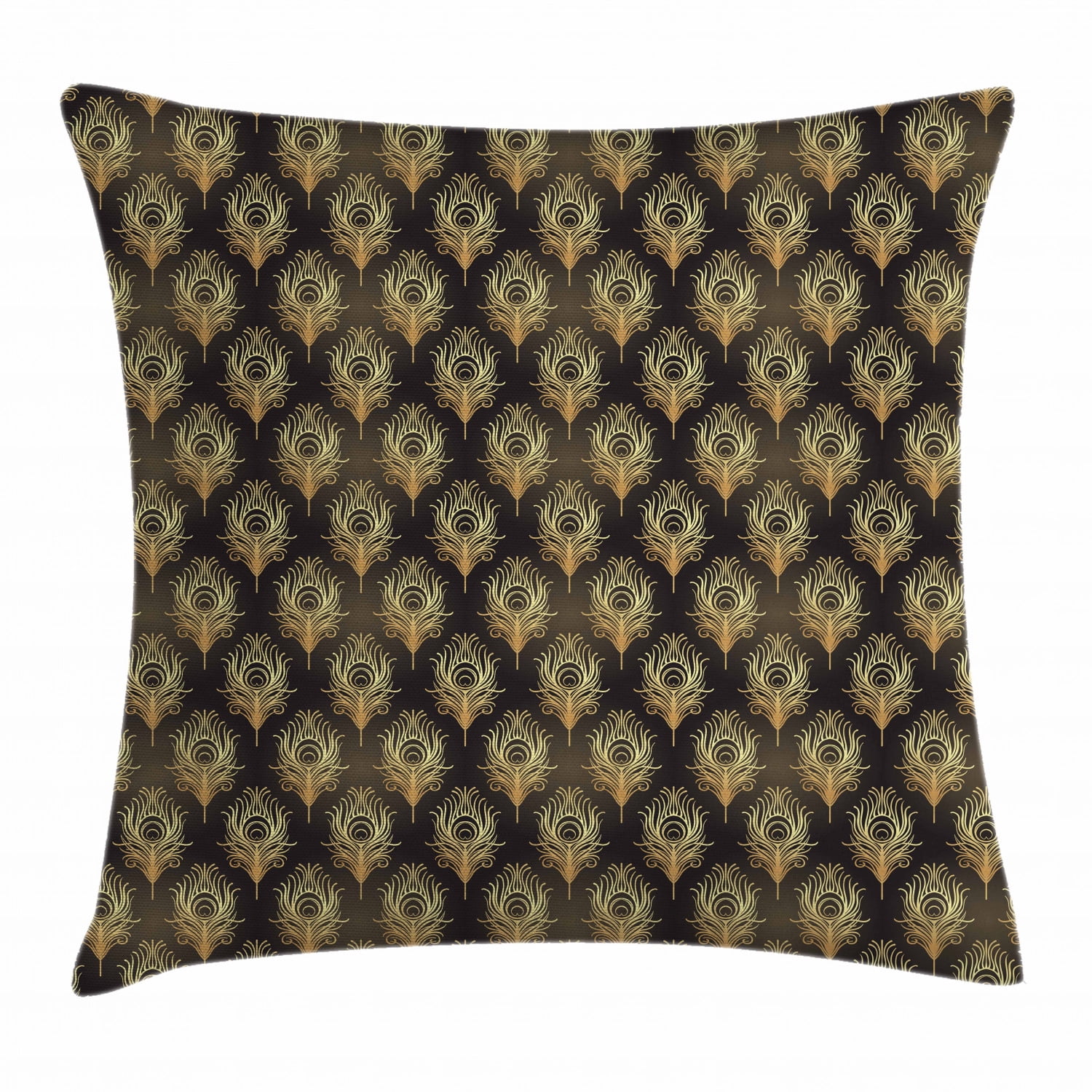 Art Deco Throw Pillow Cushion Cover, Jazz Era Inspired Vertically