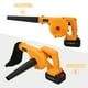 thumbnail image 4 of Soplador eléctrico de litio recargable Nikou 21 V Soplador de hojas inalámbrico de litio 3000 mAh máquina sopladora de polvo industrial pequeña de gran potencia, 4 of 7