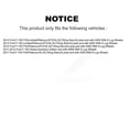 thumbnail image 2 of Transit Auto Front Hub Bearing Assembly Lower Ball Joint Outer Inner Tie Rod & Sway Bar Stabilizer Link Kit (10Pc) for Car Ford F-150 with 6 Lug Wheels - Left Right Side (Driver Passenger) K77-102045, 2 of 2