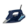thumbnail image 1 of Rowenta DW9280 Digital Display Steam Iron, Stainless Steel Soleplate, 1800-Watt, 400-Hole, Blue, 1 of 1