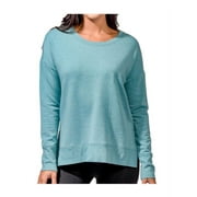 Active Life Womens Size Small Side Slit Modal Top, Teal Heather
