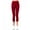 Crop Burgundy, variant on Womens Leggings Stretchy Full Length Carpi Footless Tights Workout Yoga Pants Cropped