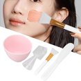 thumbnail image 4 of Facial  Mixing Bowl Set With Measuring Cup Spoon, Soft Brush, And Lengthened Stick For DIY Homemade Facial , Large Area Repair Cream Application, Paint Mixing, 4 of 8