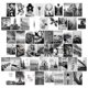 thumbnail image 1 of Btafrte Wall Collage Kit Estética Pictures-Room Photo Collage Poster (Black White), 1 of 9