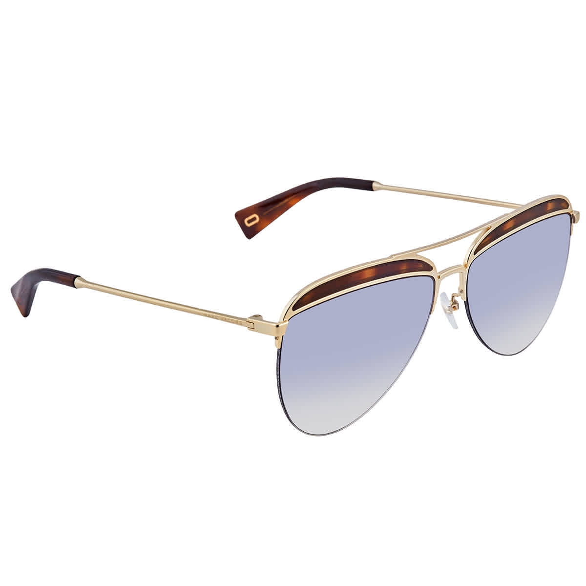 marc jacobs 62mm aviator sunglasses