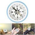 thumbnail image 3 of Pocket Navigation Compasses 100mm Large Compasses Hiking Compasses for Outdoor Camping Pocket Round Survival Compasses, 3 of 8